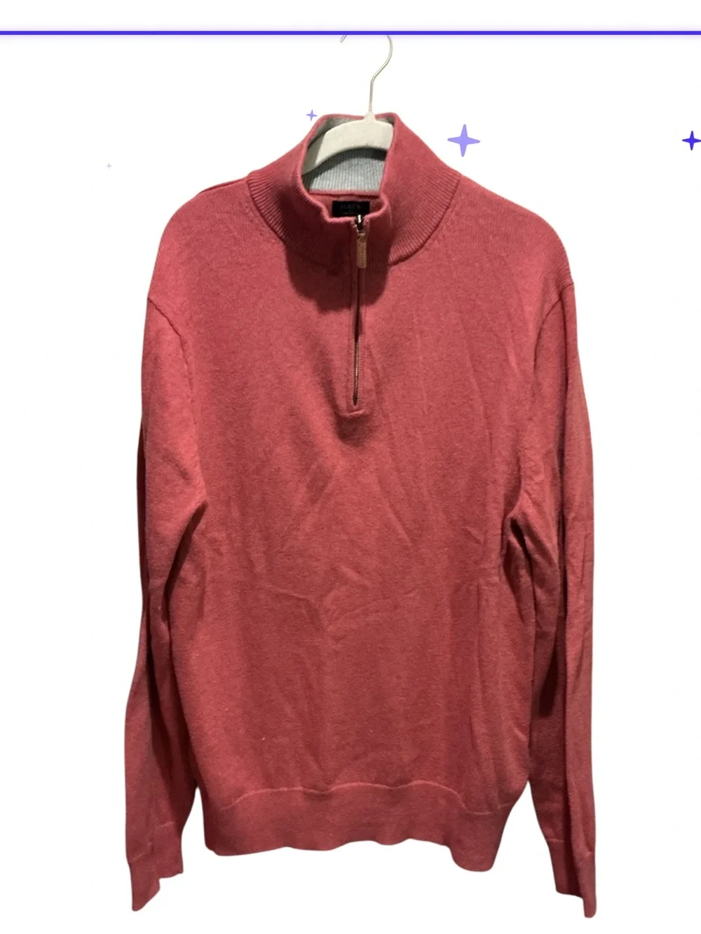 J Crew Men’s 100% Cotton Pullover Sweater